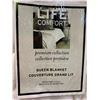 Image 2 : MICROFIBER FLEECE DOUBLE SIZE SHEET SET & LIFE COMFORT PREMIUM COLLECTION QUEEN SIZE BLANKET