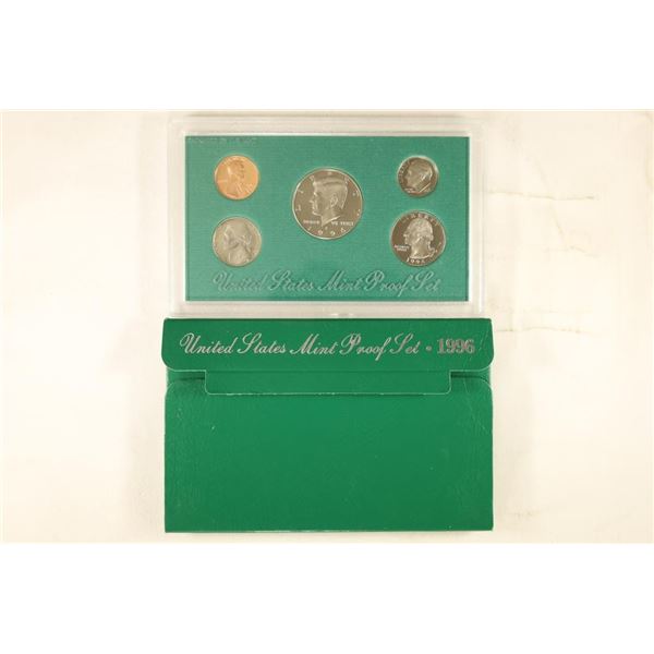 1996 US PROOF SET (WITH BOX)