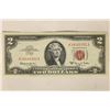 Image 1 : 1963-A US $2 RED SEAL CRISP BILL, CLEAN WHITE