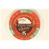 Image 2 : $5 TURNING STONE CASINO CHIP ONEIDA INDIAN NATION