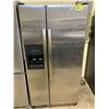 Image 1 : WHIRLPOOL STAINLESS STEEL SIDE BY SIDE FRIDGE WITH WATER/ICE DISPENSER (APARTMENT SIZE, FRONT GRILL