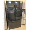 Image 1 : KENMORE BLACK FRENCH DOOR FRIDGE WITH ROLLOUT FREEZER