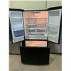 Image 2 : KENMORE BLACK FRENCH DOOR FRIDGE WITH ROLLOUT FREEZER