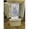 Image 2 : GE WHITE FRENCH DOOR FRIDGE WITH ROLLOUT FREEZER & WATER/ICE DISPENSER