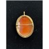 Image 2 : 18K CAMEO BROOCH/ PENDANT