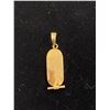 Image 2 : 18K PENDANT (EGYPTIAN MOTIF)