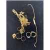 Image 1 : MISC GOLD JEWELRY (23.4G)