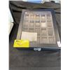 Image 1 : LOCKING WATCH DISPLAY CASE WITH 20 SPACES AND KEY