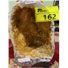 Image 1 : NEW CITRINE (HEATED AMETHYST) GEODE BRAZIL 8.12KG RETAIL $6949.51 APPROX 14X8X5"