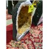 Image 2 : NEW CITRINE (HEATED AMETHYST) GEODE BRAZIL 8.12KG RETAIL $6949.51 APPROX 14X8X5"