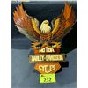 Image 1 : HARLEY DAVIDSON WOOD PLAQUE