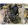 Image 2 : INVACARE STELLAR TILT WHEELCHAIR WITH HEAD SUPPORT