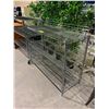 Image 2 : 3 TIER METAL STORAGE RACK APPROX 47.5 X 18"