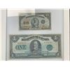 Image 3 : 1859 COLONIAL BANK OF CANADA $5 BILL AND 1923 DOMINION OF CANADA $1 BILL AND 25C BILL