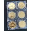 Image 2 : CHINESE ZODIAC GOLD PLATED COINS