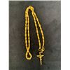 Image 1 : 22KCHAIN (19") WITH 22K CRUCIFIX PENDANT