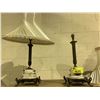 Image 2 : 3 ASSORTED TABLE LAMPS, WITH SHADES