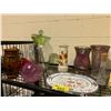 Image 2 : ASSORTED ITEMS INCLUDING; CAKE TRAYS, VASES, PLATTER & MORE