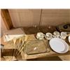 Image 2 : ASSORTED COOKWARE INCLUDING; CASSEROLE DISHES, POTS, WOODEN SPOONS & MORE