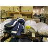 Image 1 : ASSORTED BEDDING; TWIN BLANKET, ROOTS HOME BLANKET & MORE