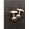 Image 2 : PAIR SILVER CUFFLINKS