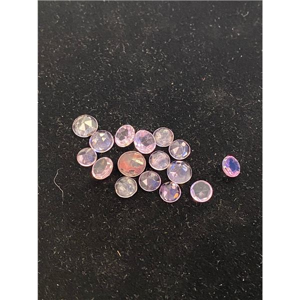 VARIOUS AMETHYSTS 16.55CT