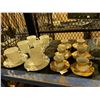 Image 2 : ASSORTED DISHWARE INCLUDING; SM HI-LUXE 24 CT. GOLD PLATED CUPS & SAUCERS, QUEEN ANNE BONE CHINA,