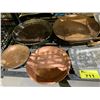 Image 2 : ASSORTED ITEMS INCLUDING; COPPER PLATE, TOWEL RACKS, COAT RACK & MORE