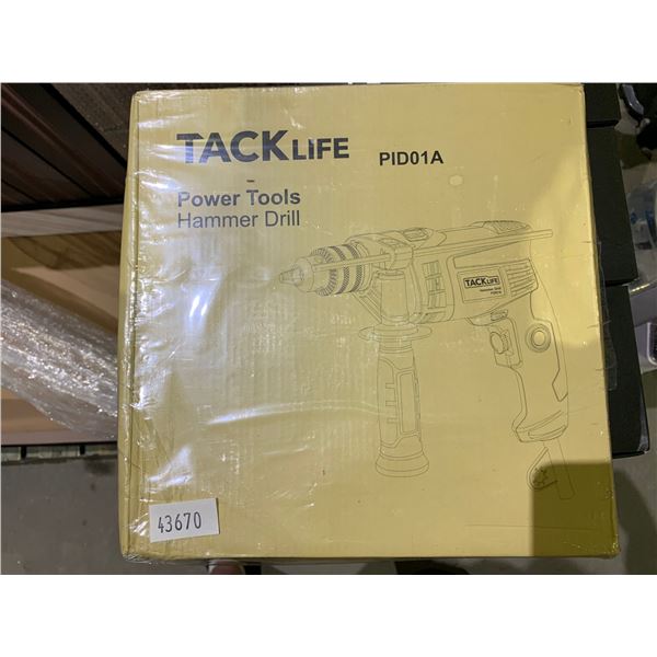 TACKLIFE HAMMER DRILL PLD01A