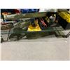 Image 1 : ASSORTED ITEMS INCLUDING; TOOLBOX, ASSORTED AUTO CLEANING PRODUCTS, CUT OFF WHEELS & MORE