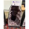 Image 1 : NEW AMETHYST CATHEDRAL GEODE BRAZIL 29.80KG RETAIL $8,960.51 APPROX 18-1/2X10X11"