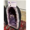 Image 2 : NEW AMETHYST CATHEDRAL GEODE BRAZIL 25.00KG RETAIL $22,960.51 APPROX 19-1/2X10X9-1/2"