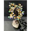 Image 2 : NEW CHAKRA CRYSTAL TREE BRAZIL RETAIL $1989.98 APPROX 11-1/2X4X4"