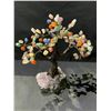 Image 3 : NEW CHAKRA CRYSTAL TREE BRAZIL RETAIL $1989.98 APPROX 12X5-1/2X3"