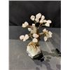 Image 1 : NEW ROSE QUARTZ CRYSTAL TREE BRAZIL RETAIL $289.98 APPROX 5X1-1/2X1-1/2"