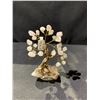 Image 1 : NEW ROSE QUARTZ CRYSTAL TREE BRAZIL RETAIL $289.98 APPROX 4-1/2X2X1-1/2"