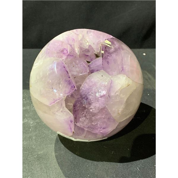 AMETHYST SPHERE BRAZIL RETAIL $9889.98 APPROX 4.5X4.5 