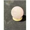 Image 1 : ROSE QUARTZ SPHERE BRAZIL APPROX 1X1"