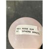 Image 2 : ROSE QUARTZ SPHERE BRAZIL APPROX 1X1"