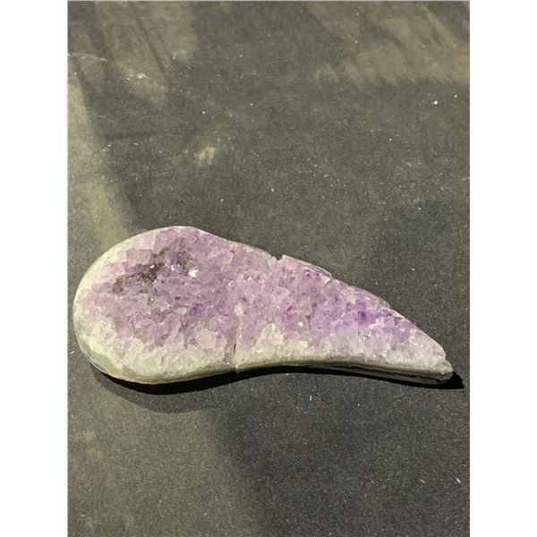 AMETHYST WING BRAZIL RETAIL $489.51 APPROX 4.5X2.5" *BROKEN*