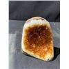 Image 1 : CITRINE (HEATED AMETHYST) GEODE BRAZIL RETAIL $2249.51 APPROX 4.5X3.5"