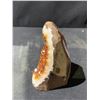 Image 2 : CITRINE (HEATED AMETHYST) GEODE BRAZIL RETAIL $2249.51 APPROX 4.5X3.5"