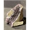 Image 2 : BLACK AMETHYST GEODE BRAZIL RETAIL $289.51 APPROX 2.5X3"