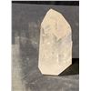 Image 2 : NEW CLEAR QUARTZ CUT BASE POINT RETAIL $489.51 APPROX 3X2"