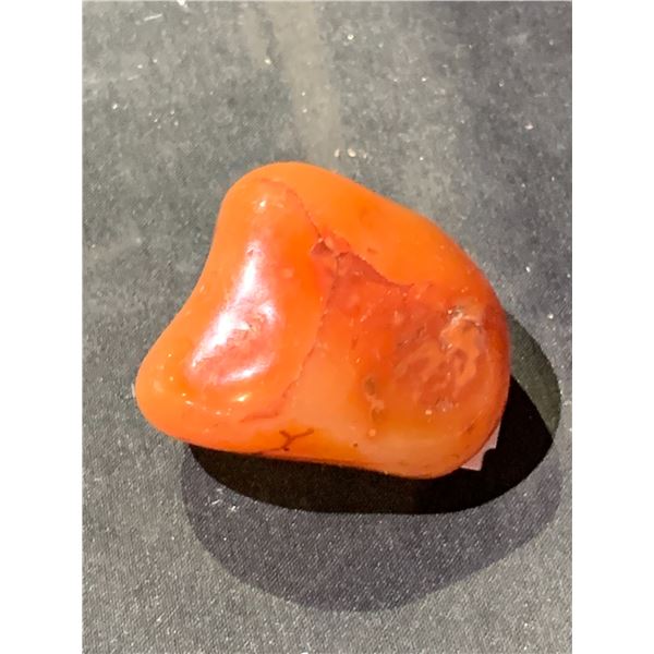 NEW NATURAL CARNELIAN TUMBLED STONE RETAIL $149.51 APPROX 2X2"