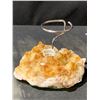 Image 2 : NEW CITRINE CANDLE HOLDER RETAIL $489.51 APPROX 5X4