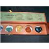 Image 3 : CHAKRA SET WITH VARIOUS STONES