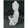 Image 2 : NEW AMETHYST BUDDHA STATUE RETAIL $689.51