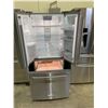 Image 2 : KITCHENAID STAINLESS STEAL FRENCH DOOR FRIDGE WITH SLIDE OUR FREEZER MODEL KRFF300ESS01