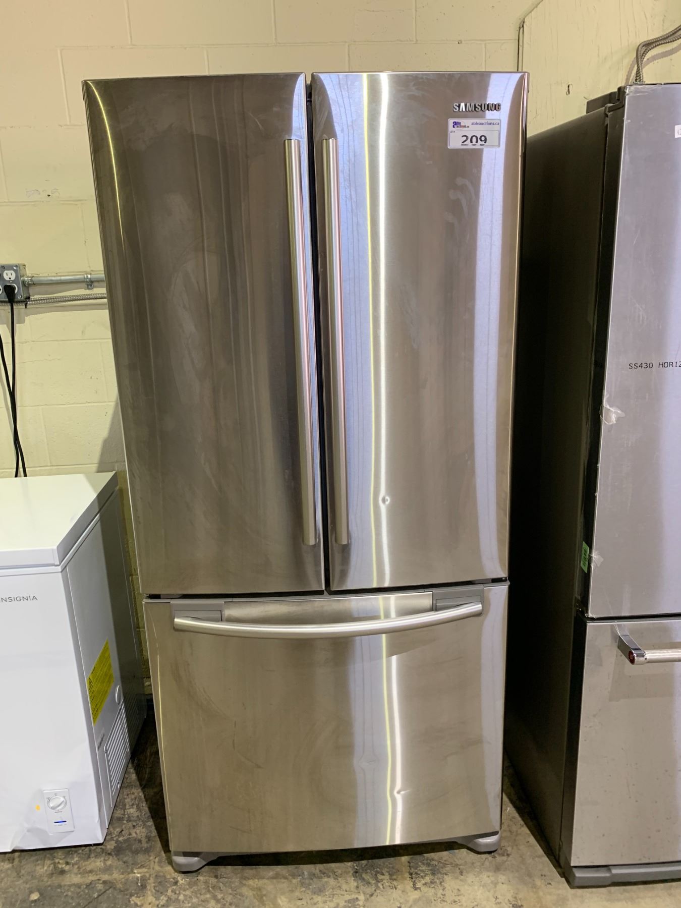 Fridge Models SAMSUNG STAINLESS STEEL FRENCH DOOR FRIDGE WITH PULL OUT FREEZER MODEL ...